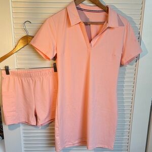 Peach Women's Athletic dress and shorts Shorts golf pickleball or tennis